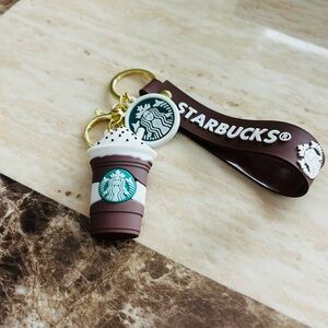 Pre owned Starbucks coffee cup keychain